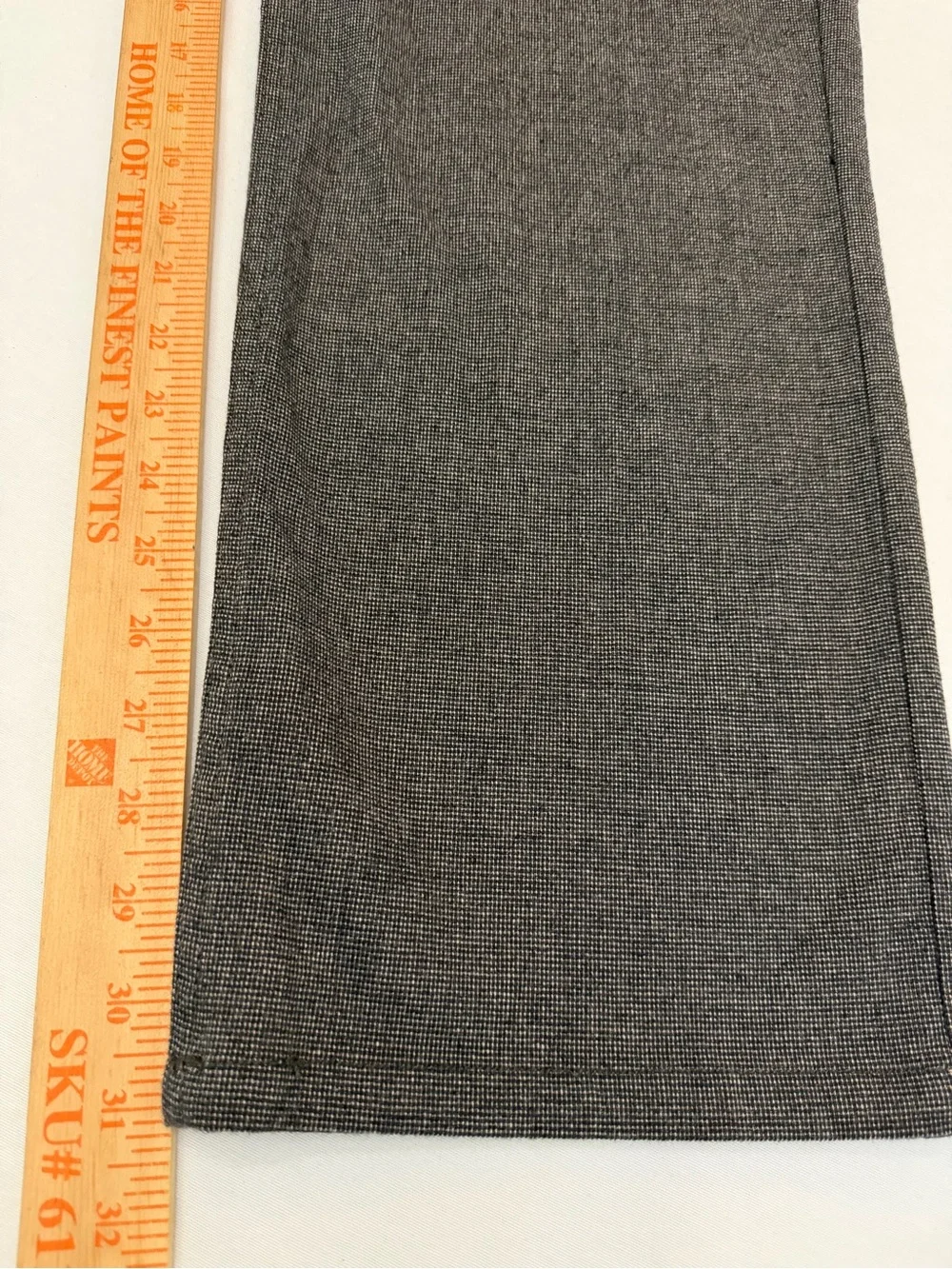 Brixton Choice Relaxed Fit Pants Men’s 34x31 Gray Micro Check Chino Casual Strai